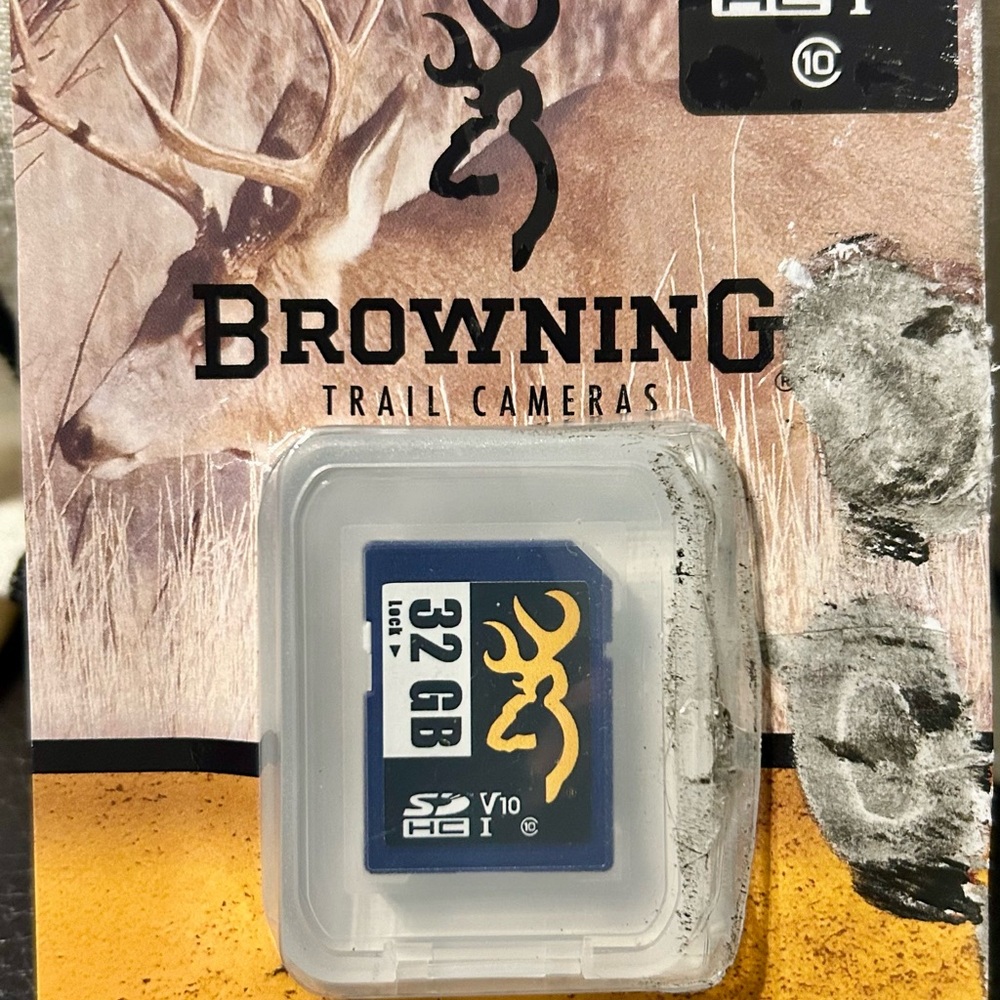 Browning Trail Camera SD Card - Blue